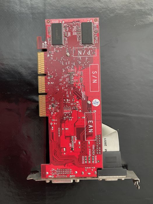 Placa grafica AGP WMA V3 XGI Volari V3 G42L REV0.1 SUPER RARA