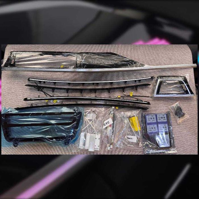 Динамическая модельная подсветка салона BMW F30 (13-19) 20 предметов