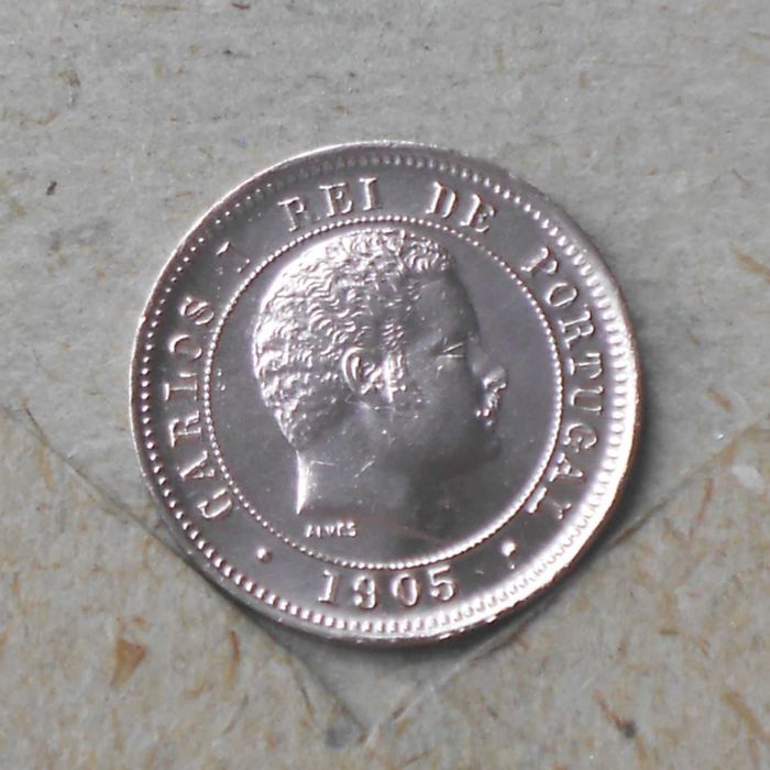 Portugal 5 reis 1905 - olx X10949