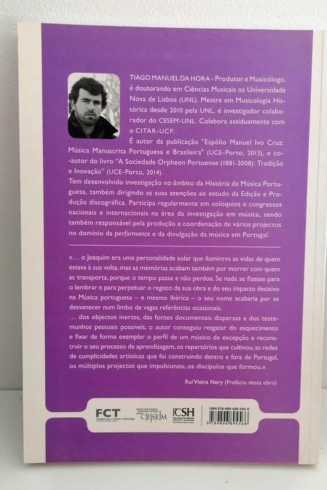 Joaquim Simões da Hora: Intérprete, Pedagogo e Divulgador
