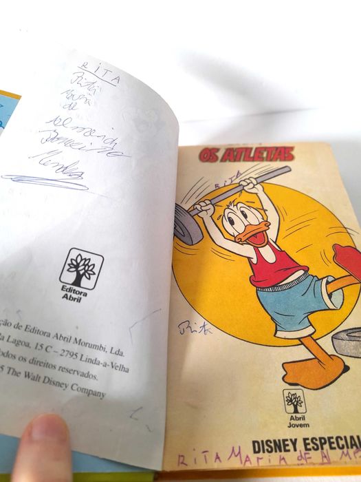 Livro de BD Disney Especialíssimo Número 55 Coleção Anos 90