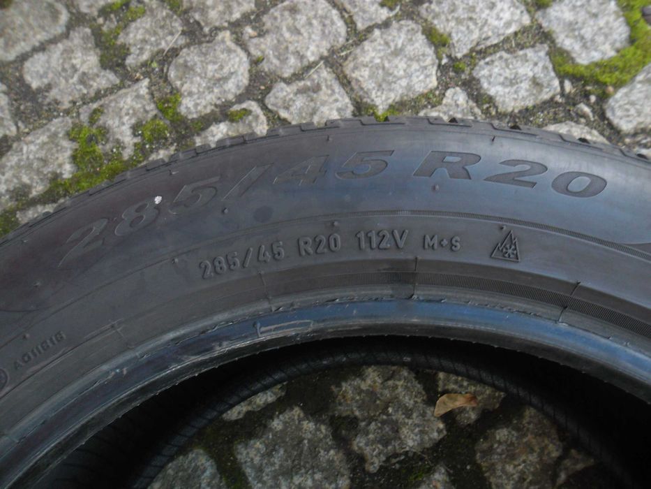 Komplet 4x opony Pirelli scorpion winter 285/45R20 112V A0 dot. 2021