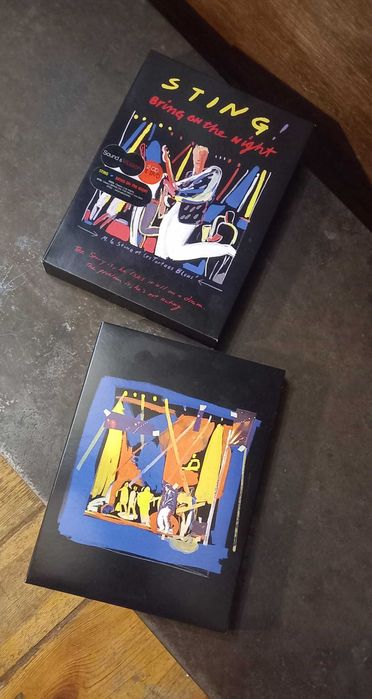 CD DVD kolekcjonerskie wydanie  Sting " bring on the night"