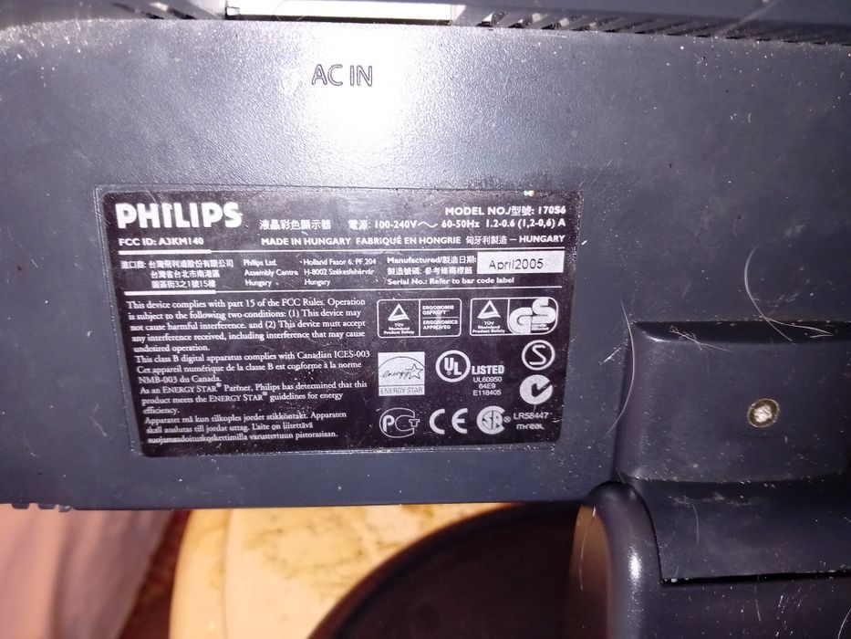 Monitor Philips 170S422975107676907523