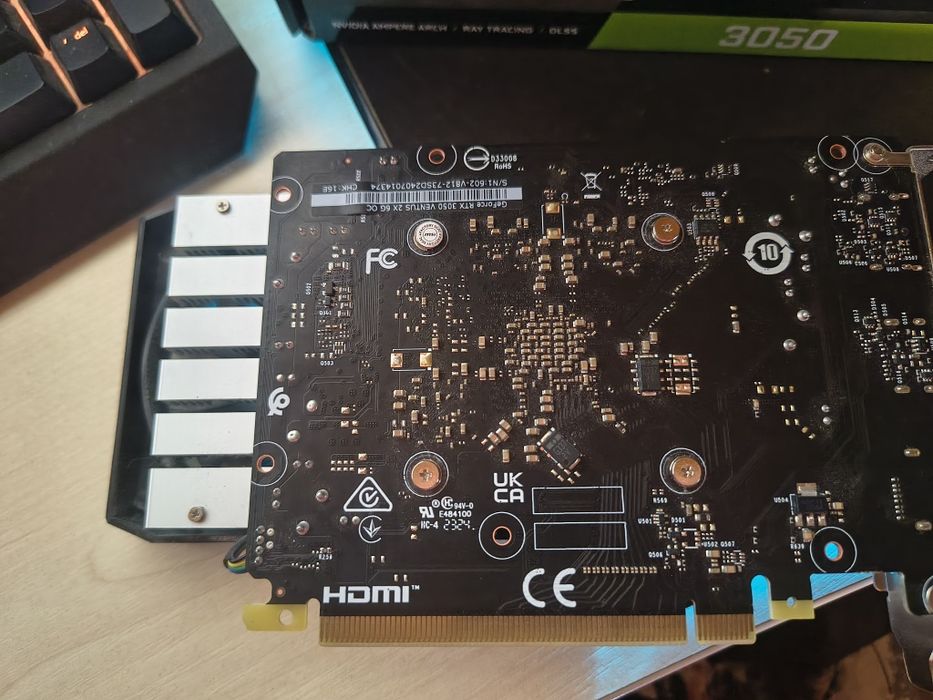 Продам rtx 3050 6gb msi