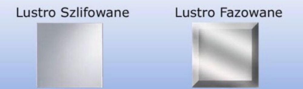 lustro cięte szlifowane fazowane lutra na wymiar