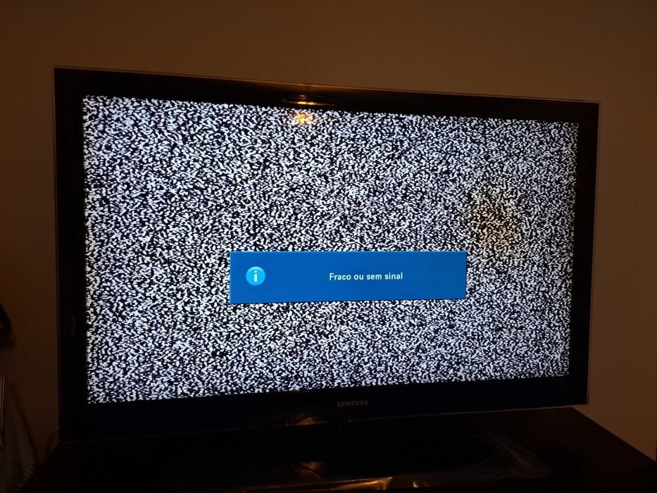 Televisão a funcionar - Samsung LCD Tv Le46A856S1MXXQ