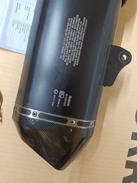 Ponteira Akrapovic KTM 1290 Super Adventure Black