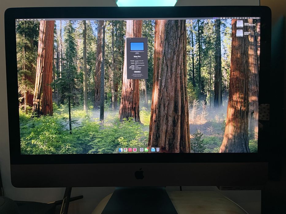 IMac Pro 27" 8-core xeon 32gb