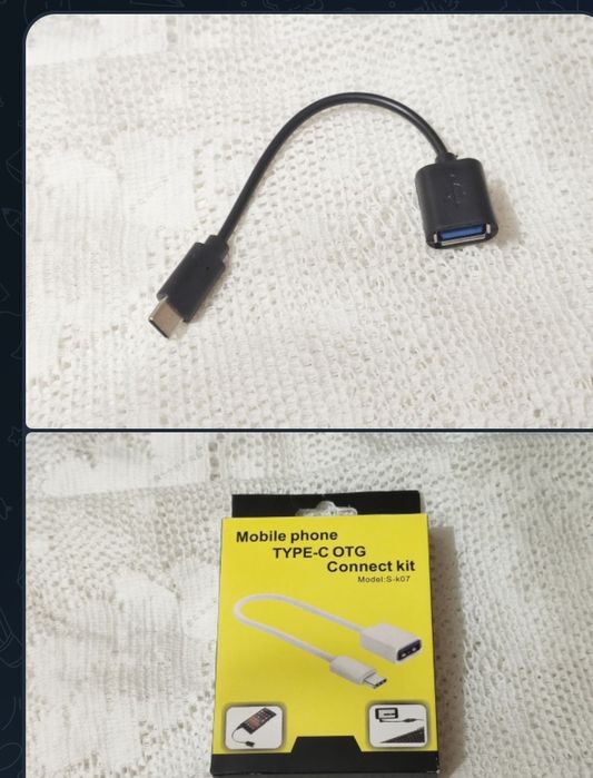 Otg кабель usb type c переходник на usb a отг