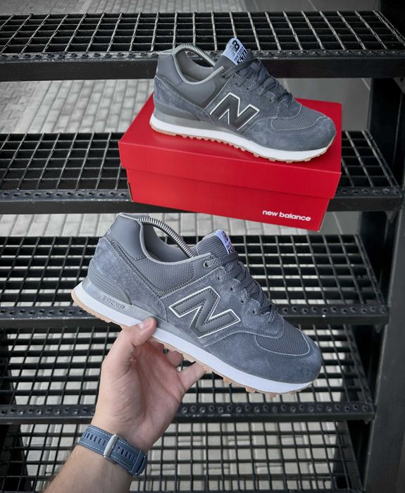 !АКЦІЯ! Кросівки New Balance 574 Dark Grey 41 42 43 44 45 ню беленс