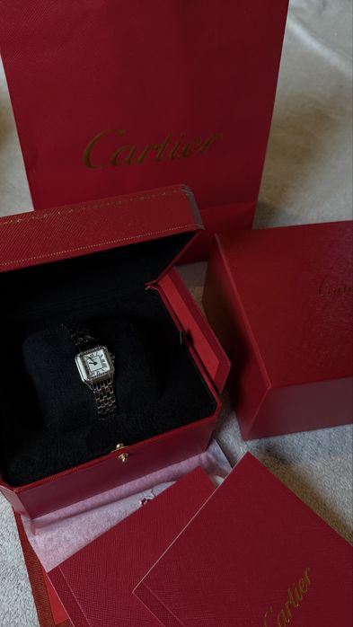 Часы картье годинник годиник cartier mini