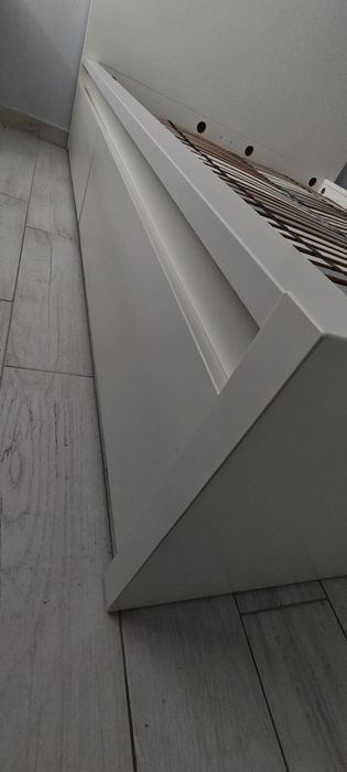 Łóżko MALM Ikea 140x200 Białe Łódź Widzew