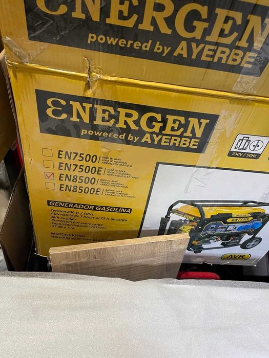 Гeнepaтop бeнзинoвий AYERBE Energen EN-8500E, 8 кВт