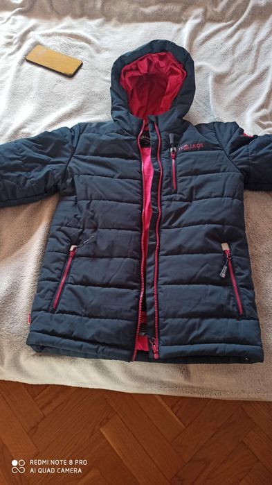 Jak NOWA kurtka narciarska TROLLKIIDS 152 dziewczęca
