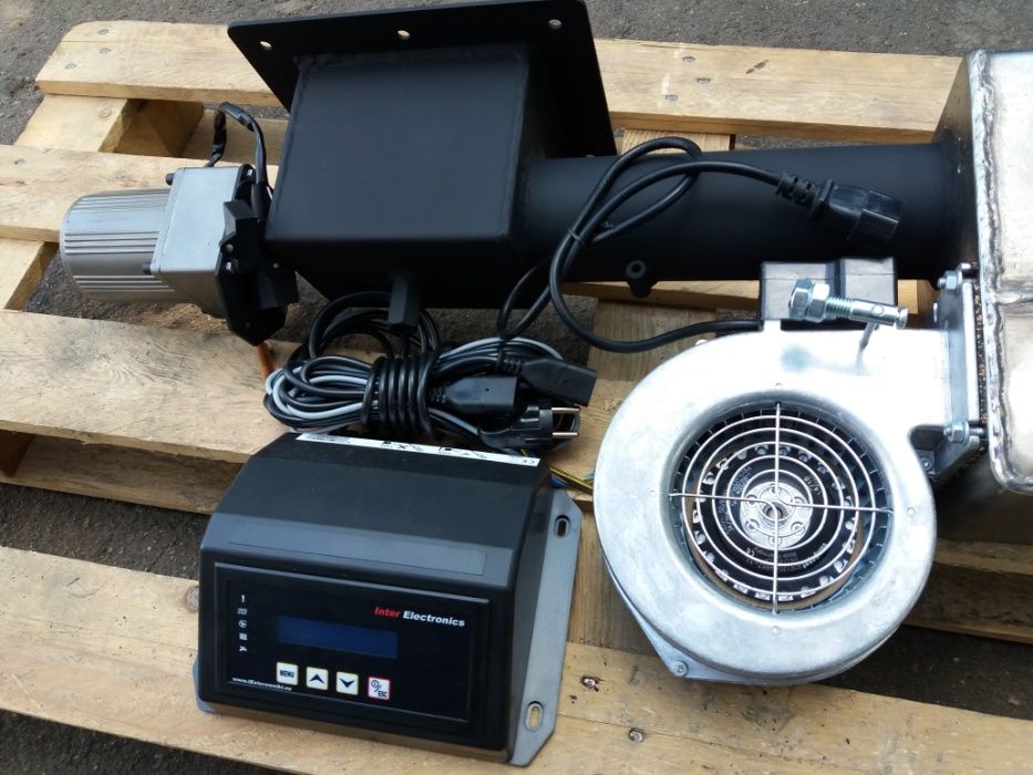 Пеллетная горелка 10-50 кВт. в твердотопливный котел длительного горен