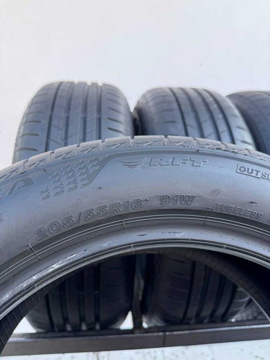205/55/16 R16 Bridgestone Turanza T005 91W RFT 4шт ЛІТО 7+мм