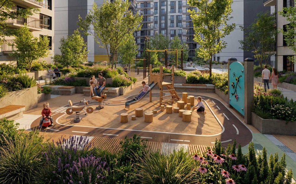 ЖК Park Residence квартира у новобудові площею 40 кв.м/Однокімнатна