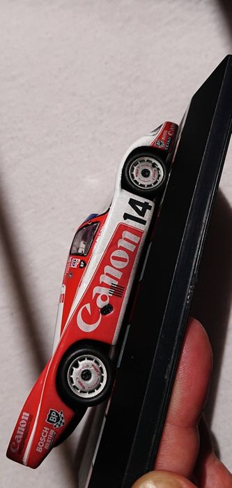 Miniatura Porsche 956,  epoca 1983 24 le mans