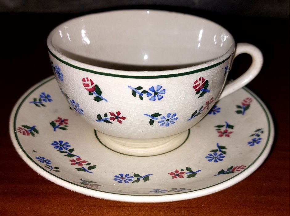 Chávena - Leiteira - Gilman & C.ª/Real Fábrica Sacavém