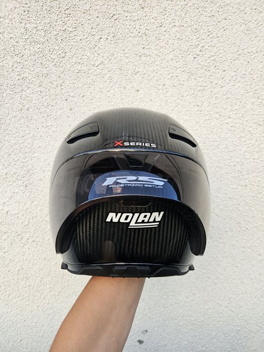 ЯК НОВИЙ Мотошолом Nolan X804 RS Ultra Carbon • 2 візори + пінлок ( Shoei, AGV. Scorpion, LS2, MT, HJC ) Карбоновий мотошолом | Шлем