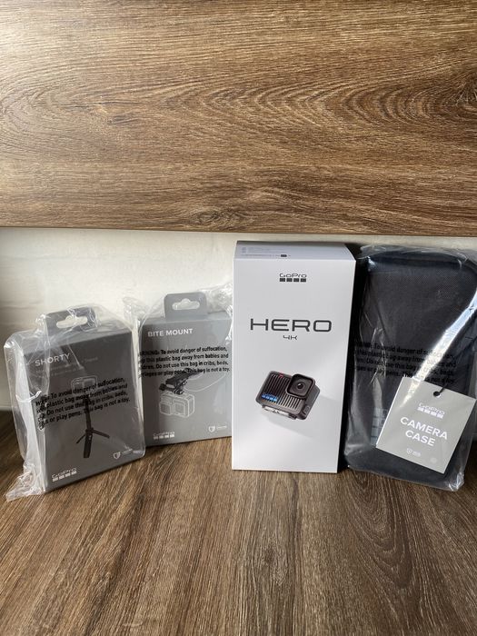 NOWY zestaw startowy GoPro Hero 4k + akcesoria