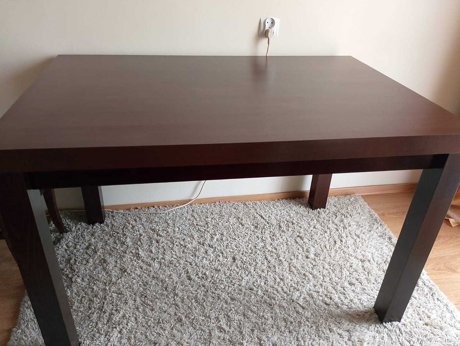 stół + 4 krzesła - stół 80x120