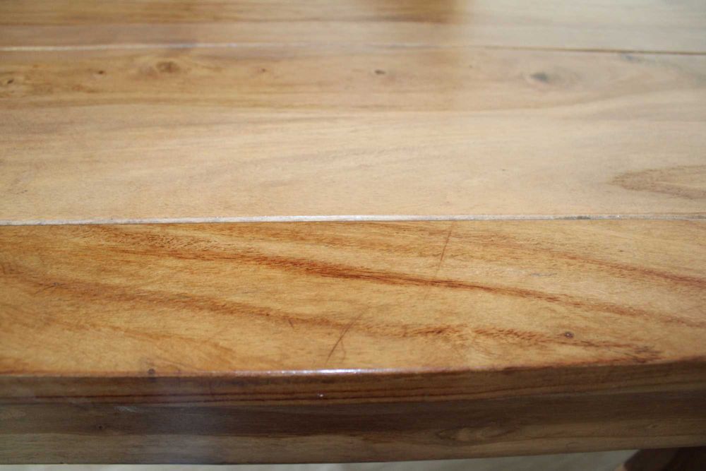 Zestaw stół krzesła ławka kolonialny drewniany rustykalny