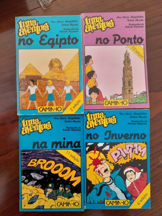 Vendo livros coleção "Uma Aventura" (mais exemplares disponíveis)