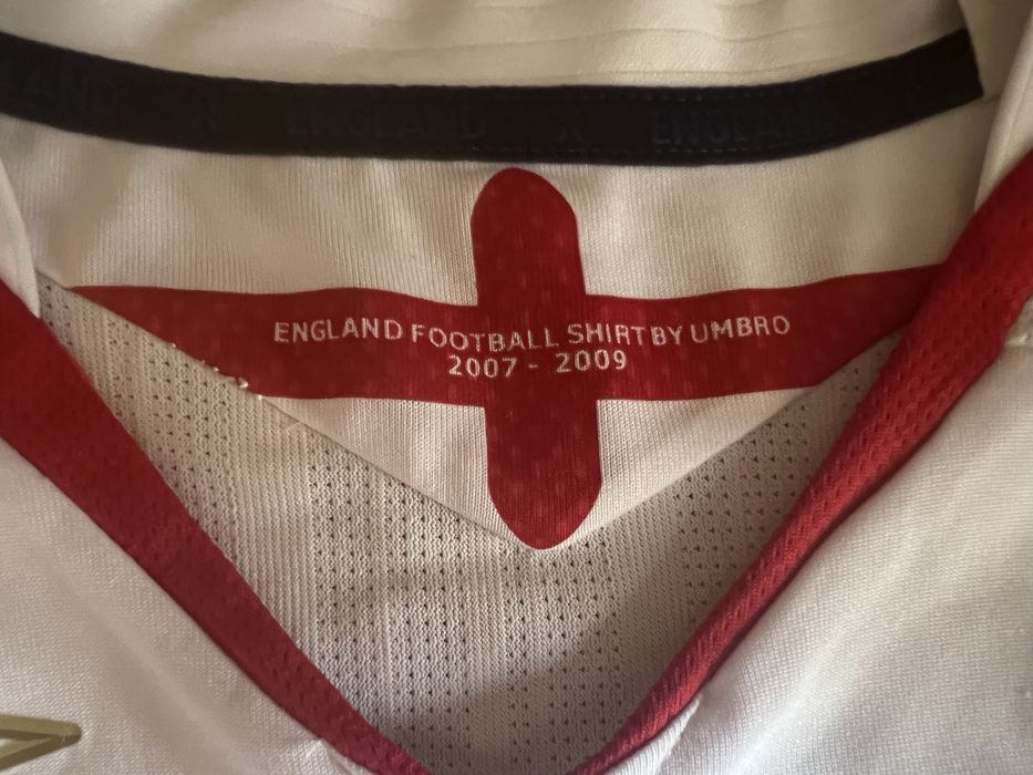 Umbro england football shirt 2007-2009