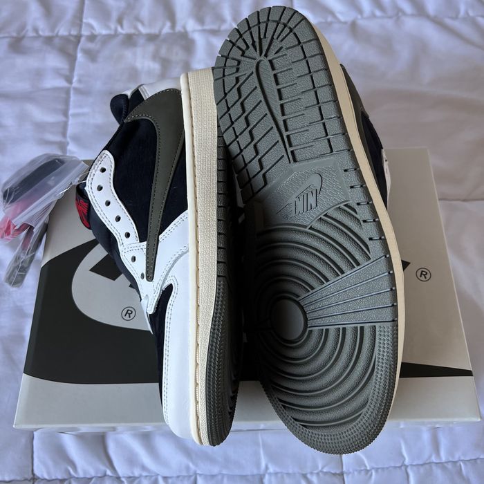 Buty Jordan 1 Low Travis Scott Olive - rozmiar 38