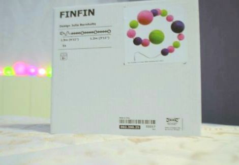 Ikea  LED's Finfin (peça rara descontinuada)