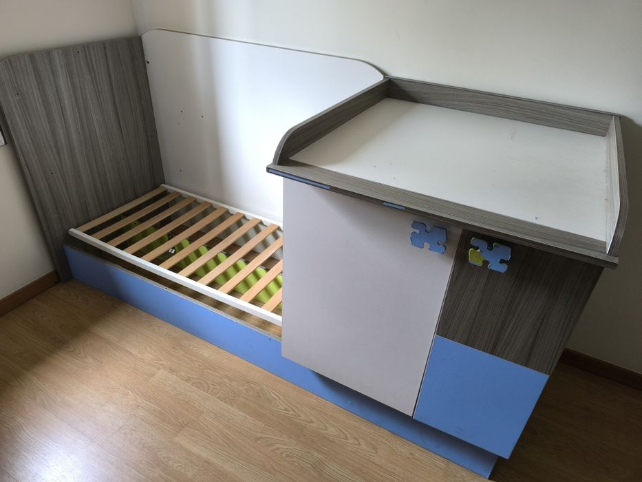 Cama Evolutiva, Berço 2 alturas