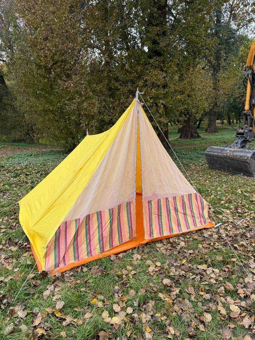 Namiot z czasów PRL Legionowo