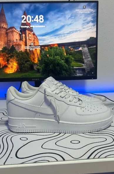 "Buty Trampki" Nike_Air_Force_1_Low White r.45