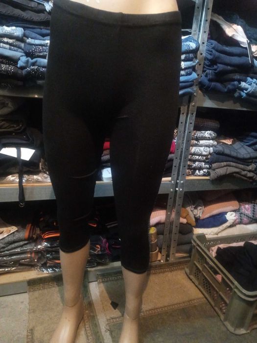 Leginsy 3/4 z cekinami