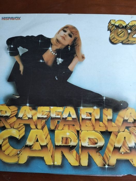 Disco de vinil LP Raffaela Carra 82'