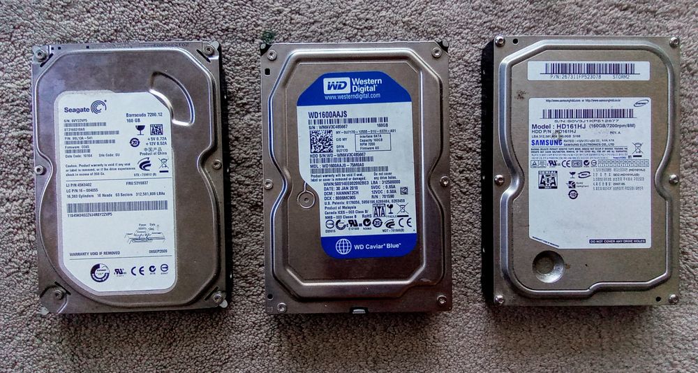 Discos 3.5 - 160Gb sata