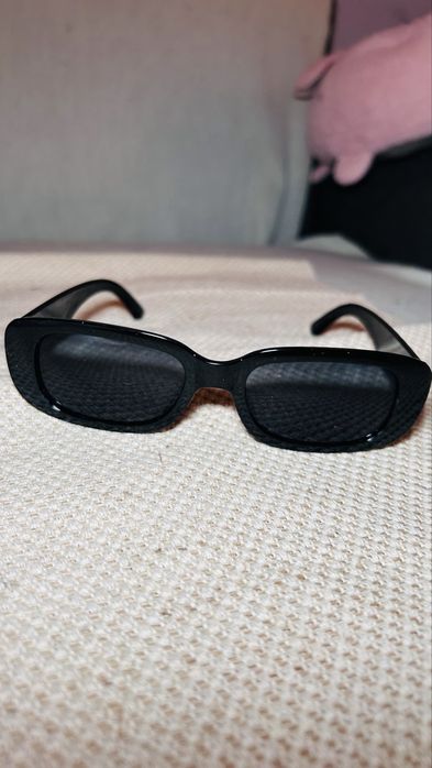 Plastikowe okulary