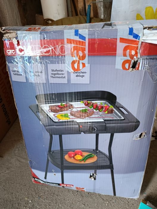 Электрогриль ,барбекюгрильдля дачи.Очень удобно для приготовления блюд