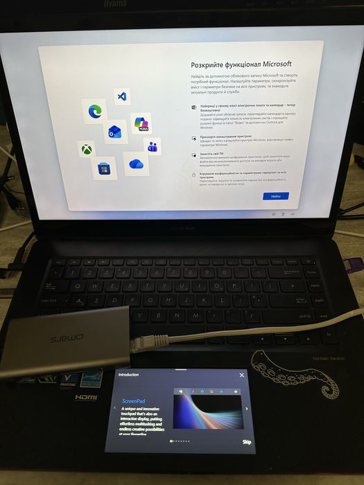 Asus Zenbook Pro UX580GD 15.6" IPS 4K Touch i7 8750H/16gb/GTX1050