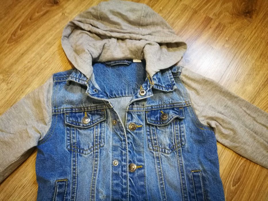 Bluza chłopięca jeans 128