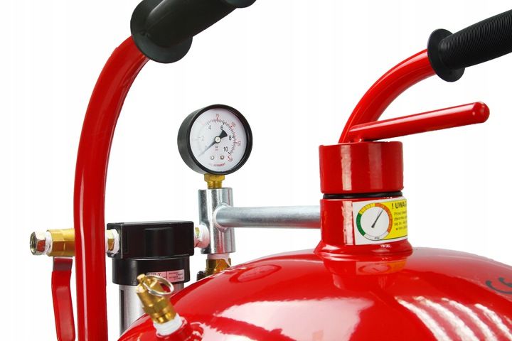 PIASKARKA MOBILNA syfonowa 76 L maska +3 dysze