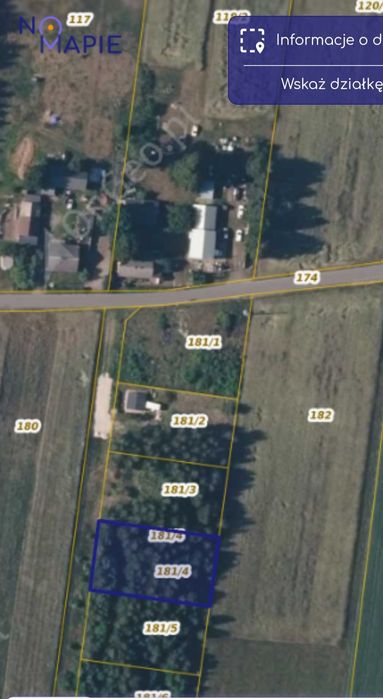 Działka budowlana w Rokitnicy - Widok 2