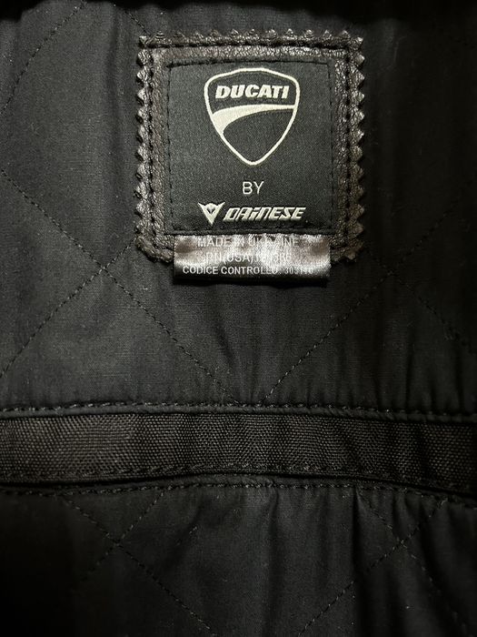 Чоловіча шкіряна куртка Ducati by dainese Оригінал