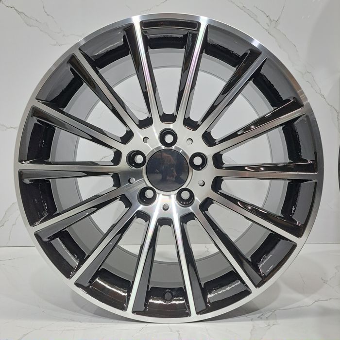 Jantes 18" LOOK Mercedes AMG turbine  A B CLA C E GLC W205 W213 5x112