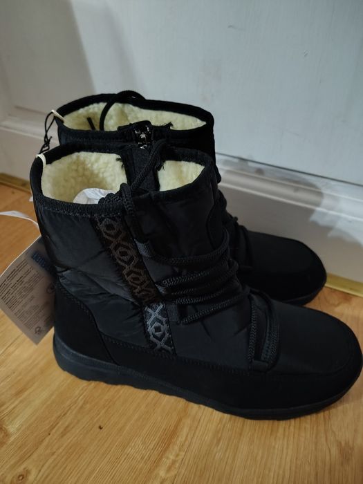 Damskie śniegowce z podeszwą TPR