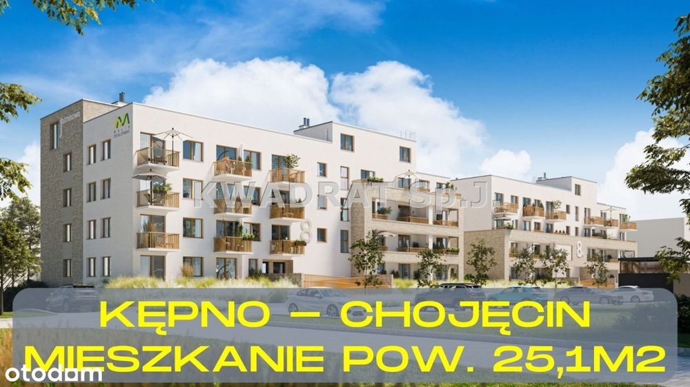 Mieszkanie dla Singla/25m2/balkon/ Kępno/Chojęcin