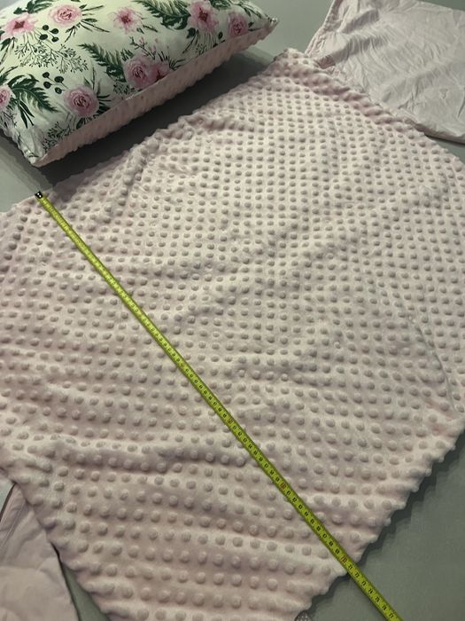 Komplet pościeli minky kocyk  do spania drzemki