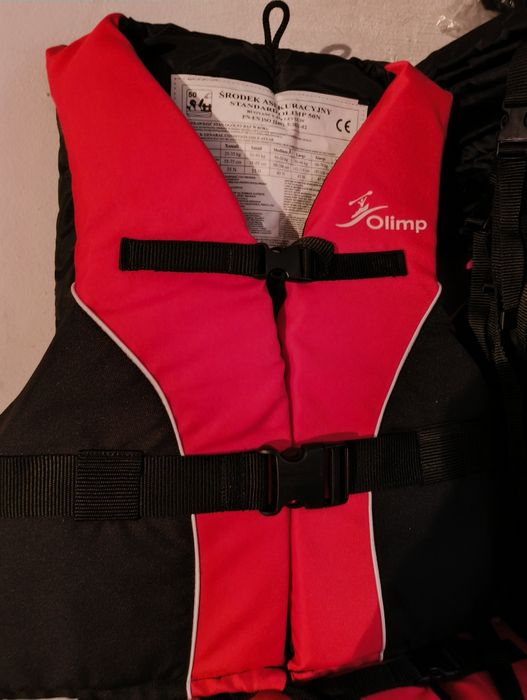 Kamizelki asekuracyjne M 40-55 kg nowe. Wypy